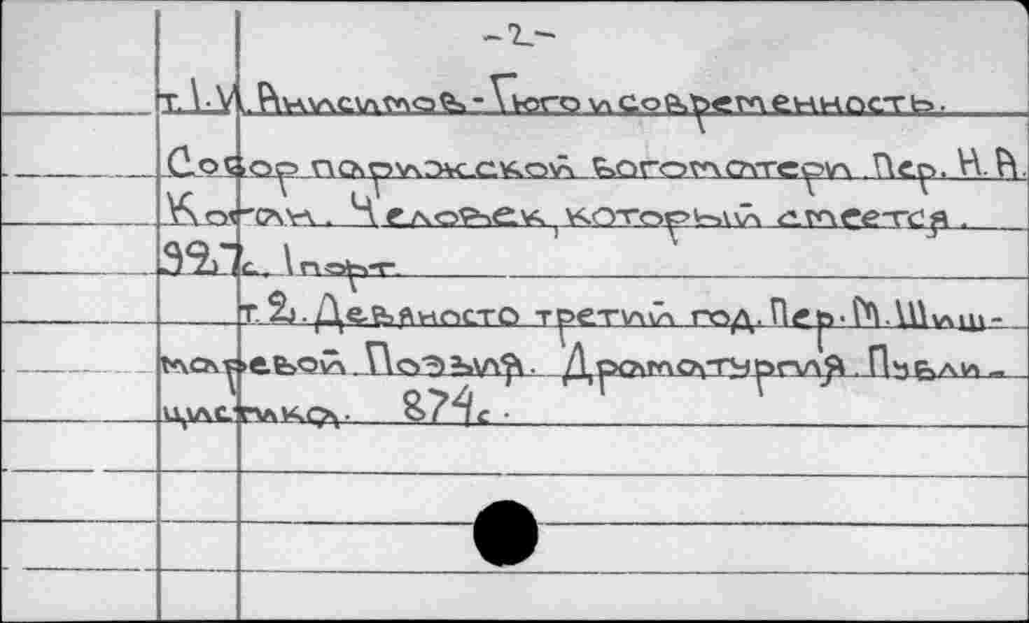 ﻿		1 -г.- ..	- Vvoro v\ аолъегленност ь.
	Co?	■op v\Chpv\Ott_ciKov> ^огоглст\теру\ Пер,Н.^
	jao< |эа."	ТГ	_ V	V -саул . л ey\.o$a->evk | KöTr>p^t\A ^ r^re-rdfl . ^ПО^Т	
		T. 2j. Дее,Амосто третей гг>/\, П^рЛХШ^лф-
	tAO\C	•С-ЬО^к У\е>Э^\гф. Дрото\-гчьгьл^ . Пн&аи _
	A	S74e■
		
		
		
		